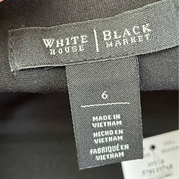 NWT White House Black Market Faux Wrap Skirt Sz 6 - Picture 12 of 13